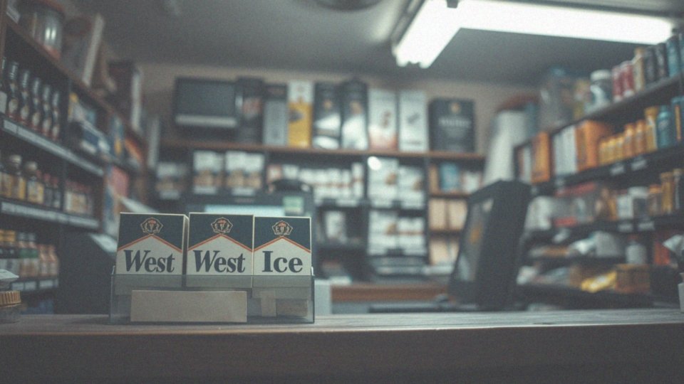 Jakie są ceny papierosów West Ice na rynku?