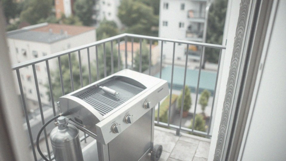 Grill gazowy na balkonie w bloku – przepisy i zasady bezpieczeństwa